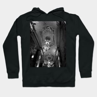 Oriental Theater, Chicago - Black & White Hoodie